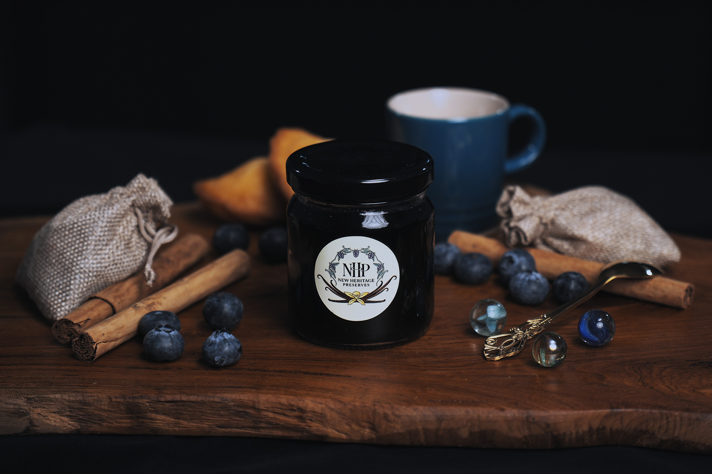 Spiced Blueberry Compote